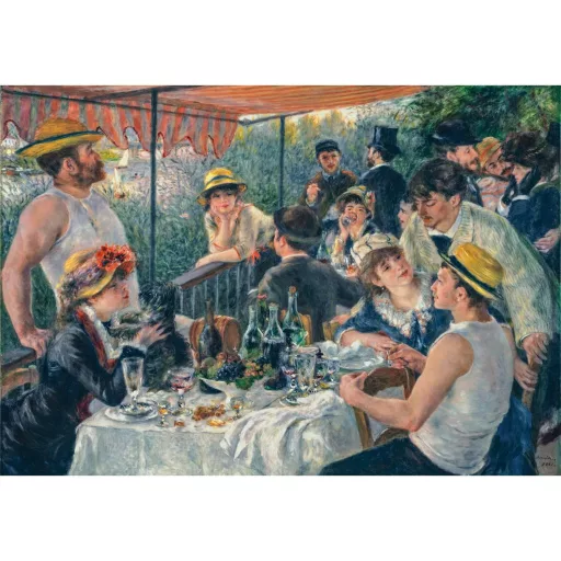 Művészet A csónakázó társaság ebédje Renoir 1000 db-os Compact puzzle Clementoni