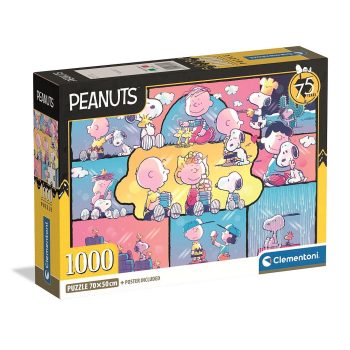 Snoopy 1000 db-os Compact puzzle Clementoni