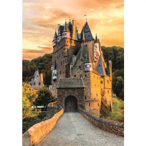 Németország Eltz Cadtle 1000 db-os Compact puzzle Clementoni
