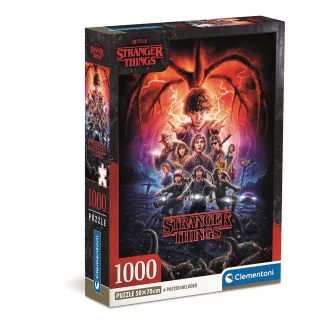 Stranger Things 1000 db-os Compact puzzle Clementoni