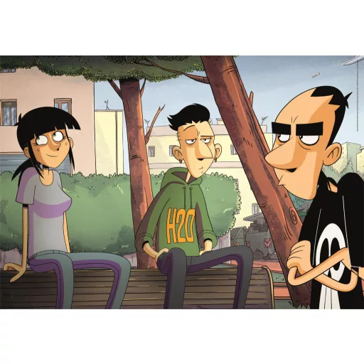 A világ ellen Hoodie Talks 1000 db-os Compact puzzle Clementoni