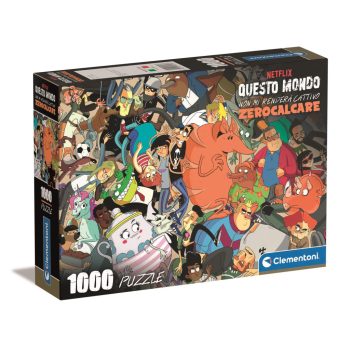 A világ ellen Chaos 1000 db-os Compact puzzle Clementoni