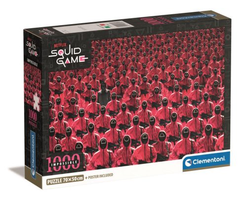 Squid Game Impossible 1000 db-os Compact puzzle Clementoni