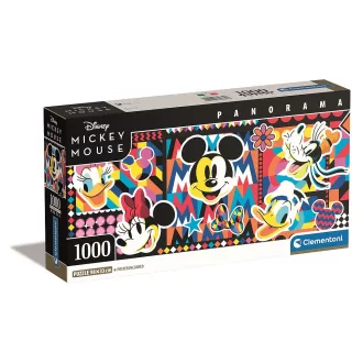 Disney Mickey 1000 db-os panorama Compact puzzle Clementoni