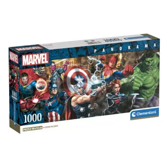 Bosszúállók Ultimate Unite 1000db-os panorama puzzle Clementoni