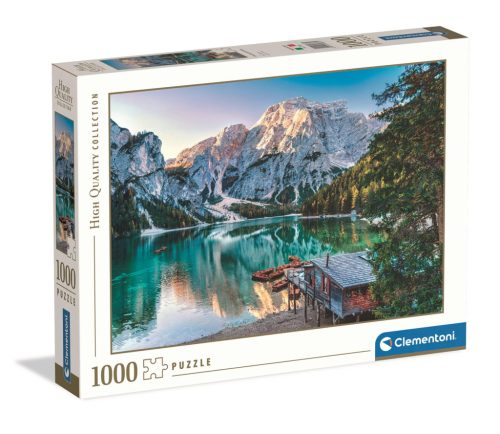 Olaszország Lake Braies 1000 db-os puzzle Clementoni