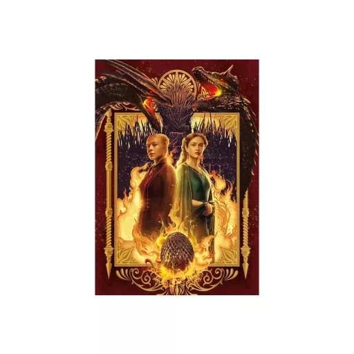 Sárkányok Háza 1000 db-os puzzle Clementoni