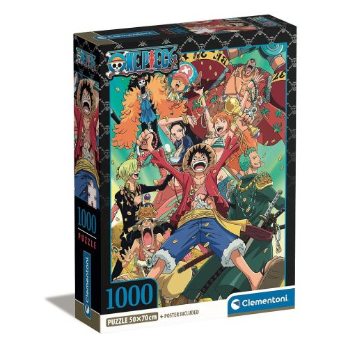 One Piece Treasure 1000 db-os puzzle Clementoni