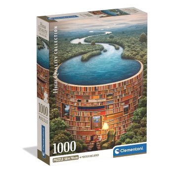 Bibliodame 1000 db-os puzzle Clementoni