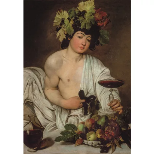 Művészet Bacchus Caravaggio 1000 db-os Compact puzzle Clementoni
