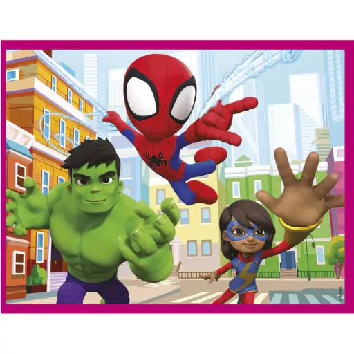 Pókember Spidey mesekocka 12db-os Clementoni