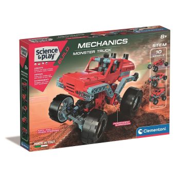   Monster Truck Mechanics 10 az 1-ben építőjáték Clementoni