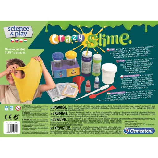 Slime Crazy készítő szett Clementoni