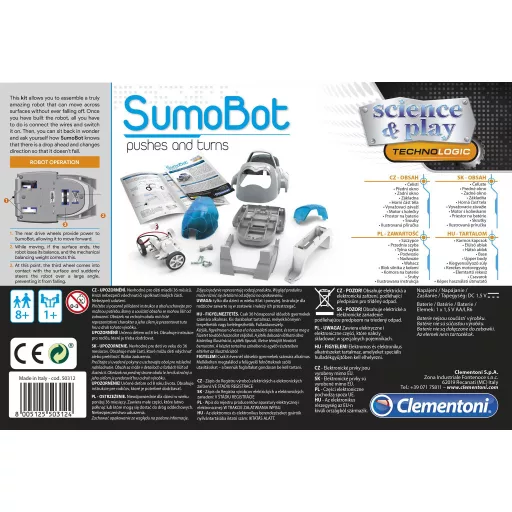Robot SumoBot építőjáték Clementoni