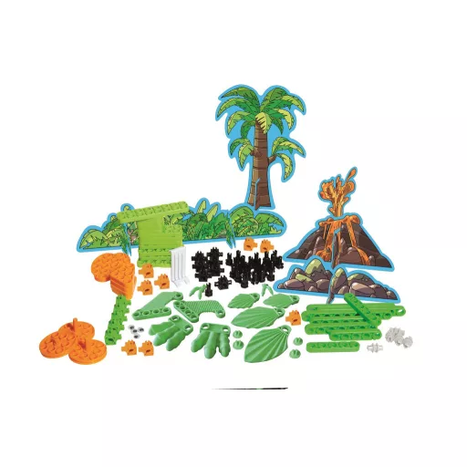 Dinoszaurusz Junior építőjáték Clementoni