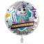 Mancs Őrjárat Snow Cool Joyeux Anniversaire fólia lufi 43cm