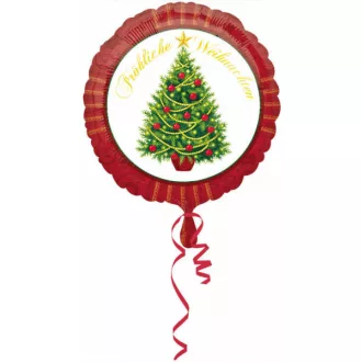 Boldog Karácsonyt Fólia lufi 43 cm