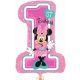 Disney Minnie Első születésnap fólia lufi 71 cm