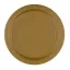 Gold, Arany papírtányér 8 db-os 23 cm