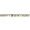 Happy Birthday Gold 21 hologrammos felirat 213 cm