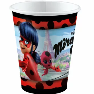   Katicabogár és Fekete macska kalandjai papír pohár 8 db-os 250 ml
