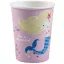 Mermaid, Sellő papír pohár 8 db-os 250 ml