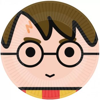 Harry Potter papírtányér 8 db-os 23 cm