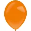 Tangerine léggömb, lufi 100 db-os 5 inch (13 cm)
