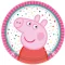 Peppa malac papírtányér 8 db-os 18 cm