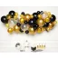 Black Gold léggömb, lufi girland 66 db-os szett