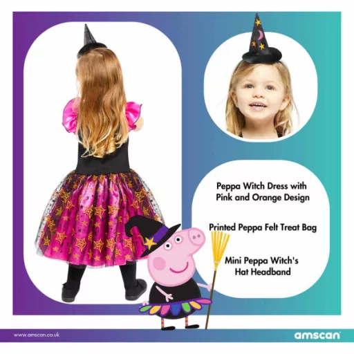 Peppa malac Orange Witch jelmez 2-3év