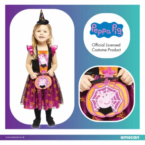 Peppa malac Orange Witch jelmez 4-6év