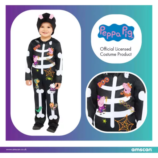 Peppa malac Skeleton jelmez 3-4év