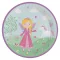 Princess, Hercegnő papírtányér 8 db-os 23cm