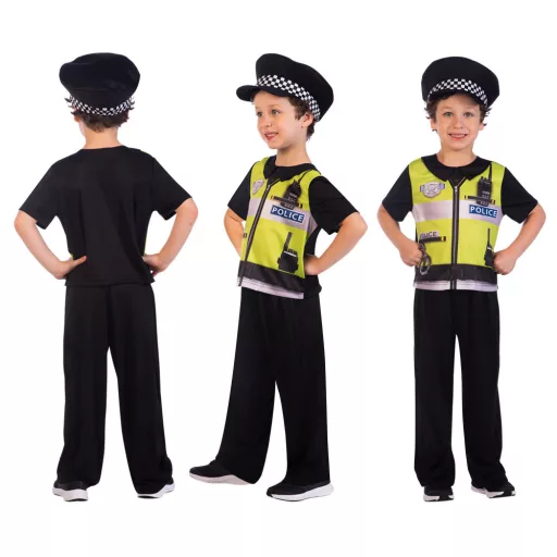 Rendőr Police jelmez (6-8év)