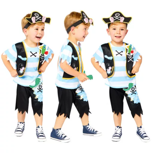 Peppa malac Pirate jelmez 2-3év