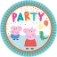 Peppa malac papírtányér 8 db-os 23 cm