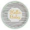 Hello Baby papírtányér 8 db-os 23cm