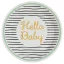 Hello Baby papírtányér 8 db-os 23cm