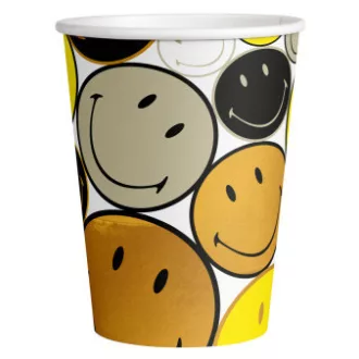 Smiley Originals papír pohár 8 db-os 250 ml