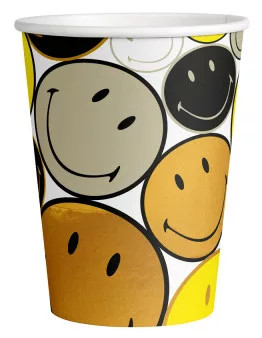 Smiley Originals papír pohár 8 db-os 250 ml