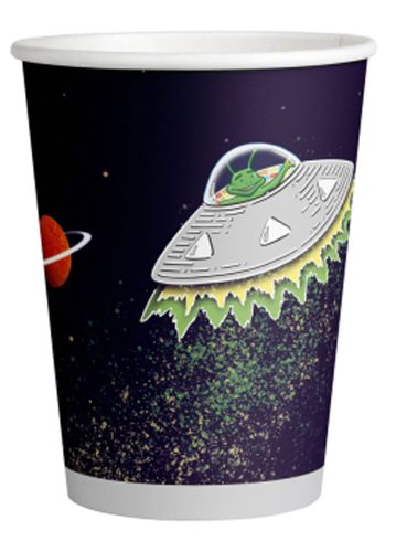 Space, Űr papír pohár 8 db-os 250 ml