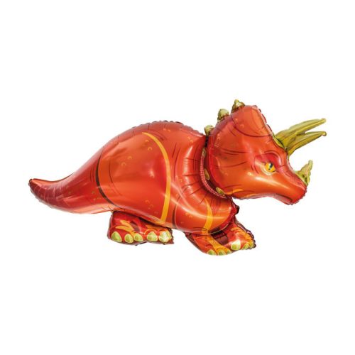 Dinoszaurusz Triceratops fólia lufi 109cm