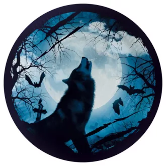   Haunted Forest, Kísértetjárta erdő papírtányér 8 db-os 23 cm