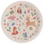 Winter Woodland, Téli erdő papírtányér 8 db-os 23 cm