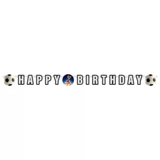 Focis Kick It Happy Birthday papír felirat 180cm