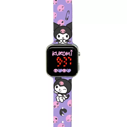 Hello Kitty Kuromi digitális LED karóra