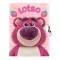 Disney Játékháború Lotso Strawberry 3D plüss A5 lakatos napló