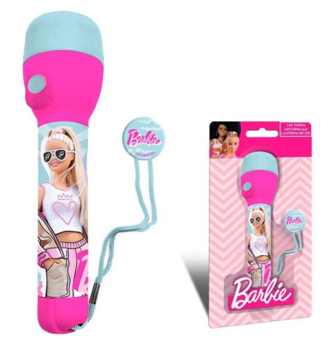 Barbie elemlámpa, zseblámpa 21cm