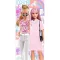 Barbie Together fürdőlepedő, strandtörölköző 70x140cm
